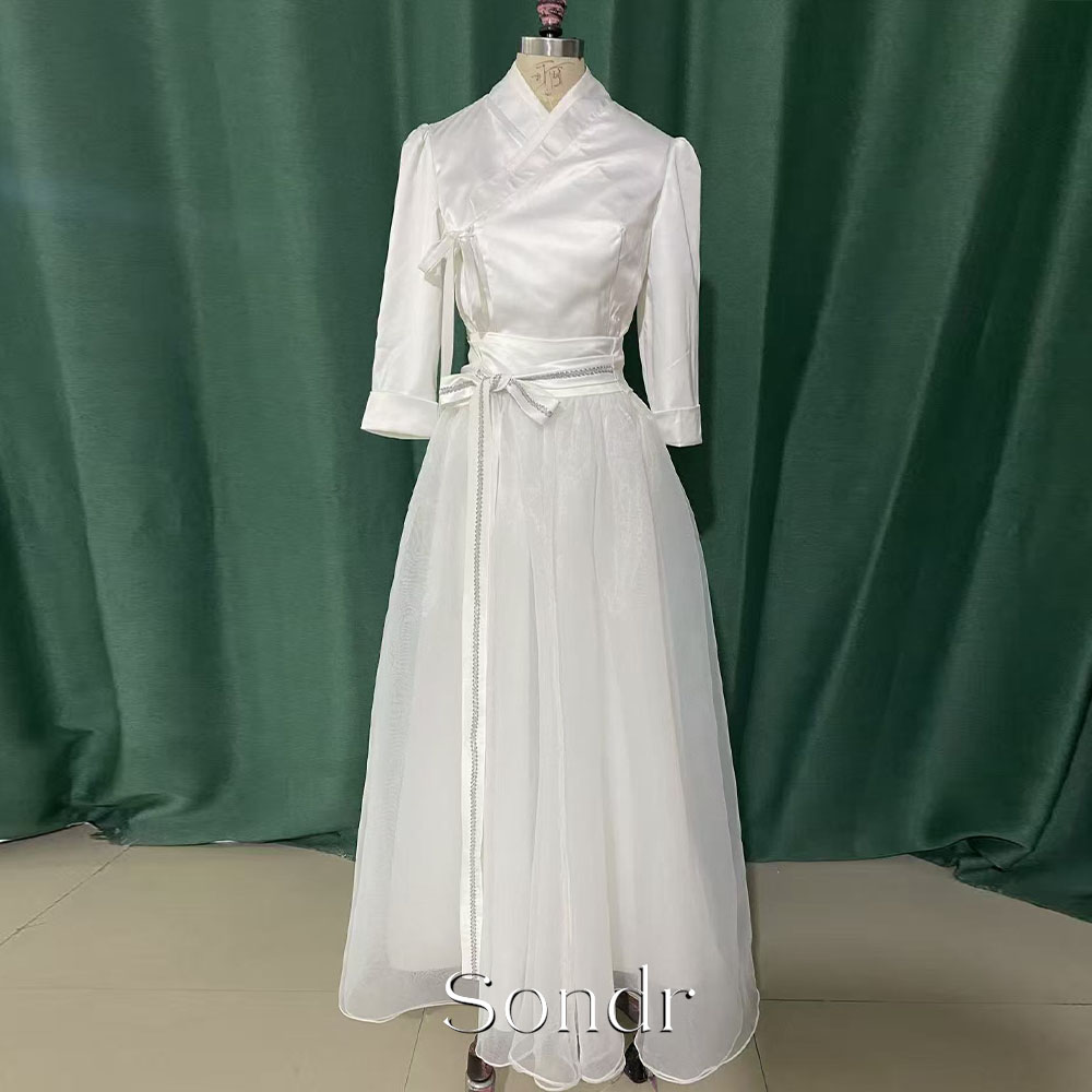 Hanbok Modern Set - Sondr Customized Hanbok A-Line Elegant Korea