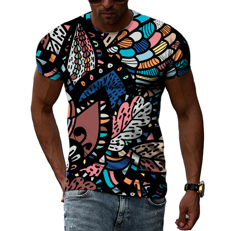 Ethnic Fashion Trend - New 3D Fashion Ethnic Colorful Pattern