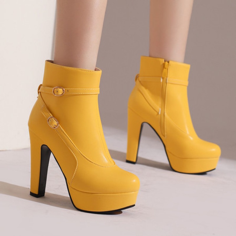 Fashion Platform Boots Women S - Ethnic Fashion For Ladies recension och pris
