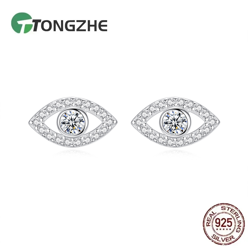 TONGZHE Vintage Evil Eye Stud  - Ethnic Fashion Trend recension och pris