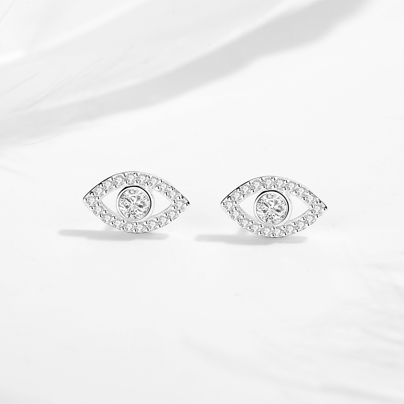 TONGZHE Vintage Evil Eye Stud  - Ethnic Fashion Trend recension och pris