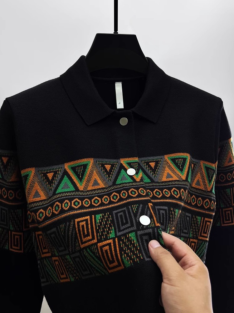 Fashionable Men's Knitted Card - Urban Ethnic Fashion recension och pris
