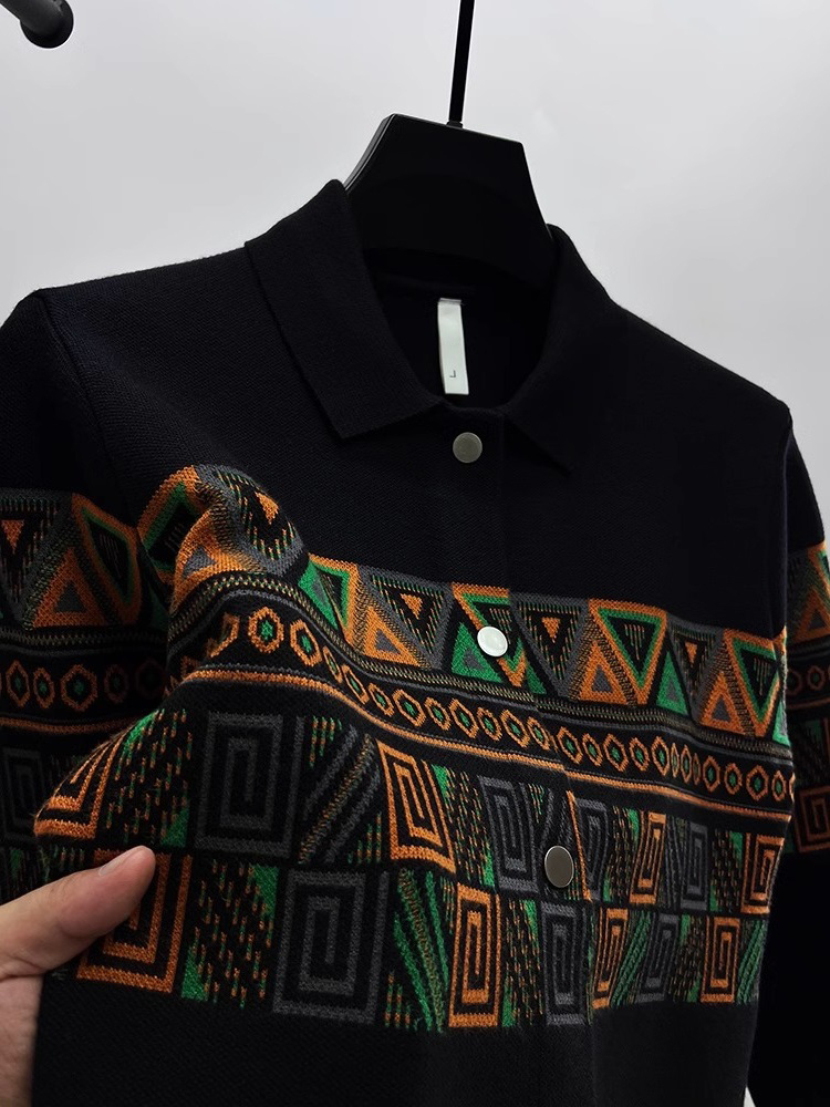 Fashionable Men's Knitted Card - Urban Ethnic Fashion recension och pris