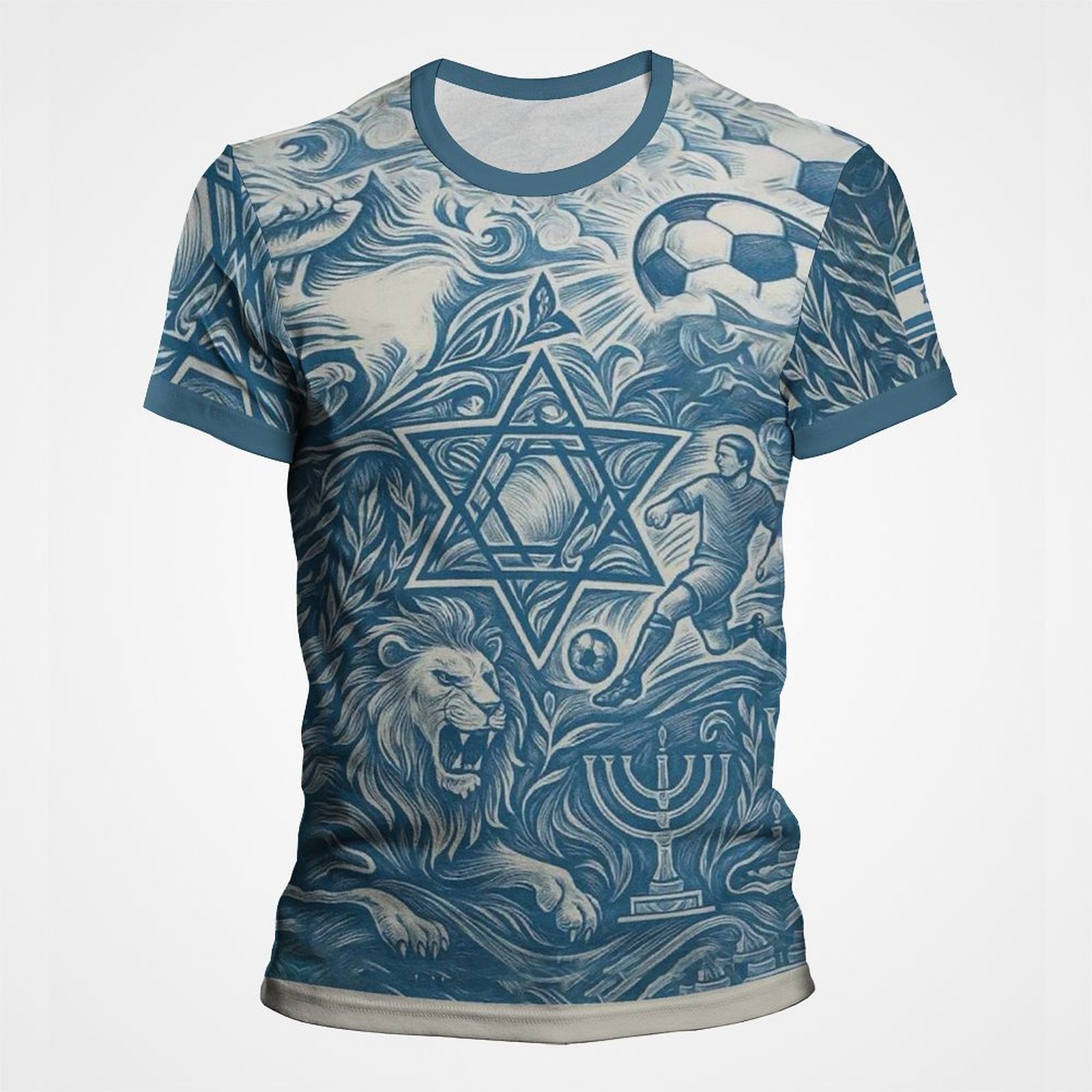 Israeli Fashion Flag-pattern M - Ethnic Fashion Trend recension och pris