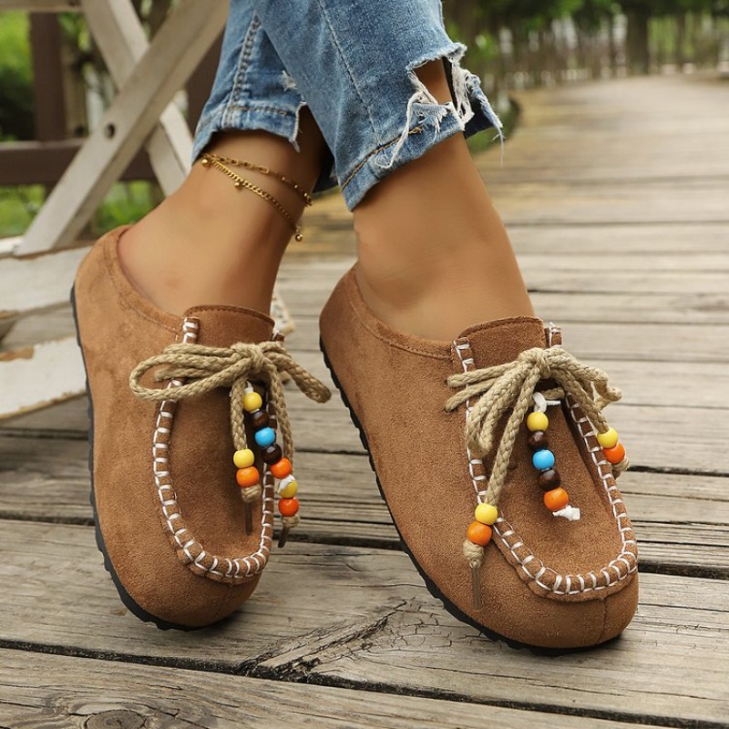 Women 2026 New Slip-On Loafers - Ethnic Fashion Style recension och pris