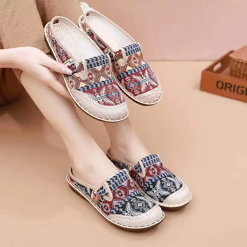 Womens Ethnic Style Slippers F - Ethnic Fashion Walk recension och pris
