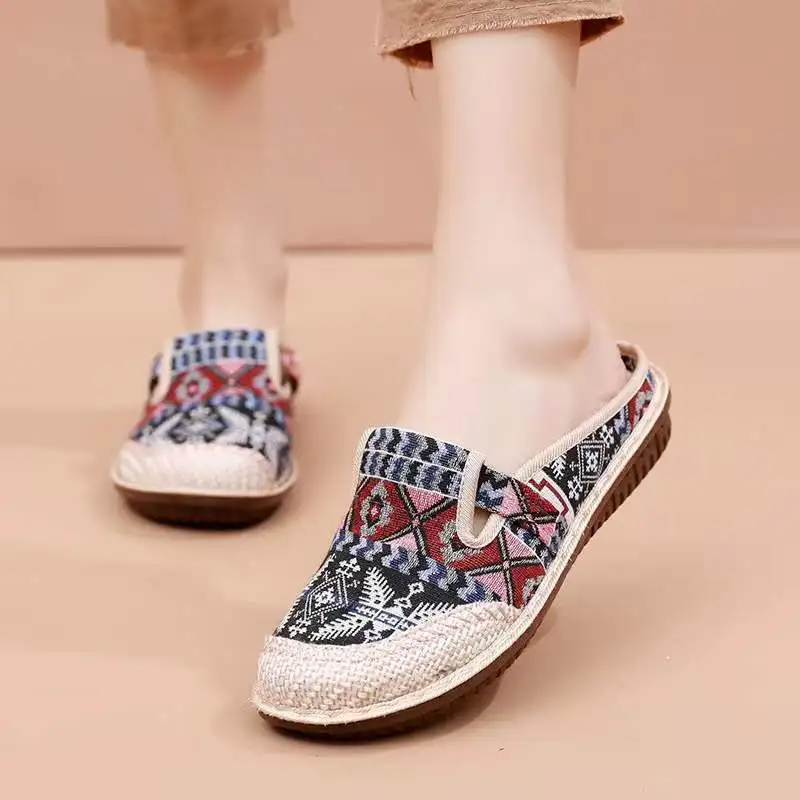 Womens Ethnic Style Slippers F - Ethnic Fashion Walk recension och pris