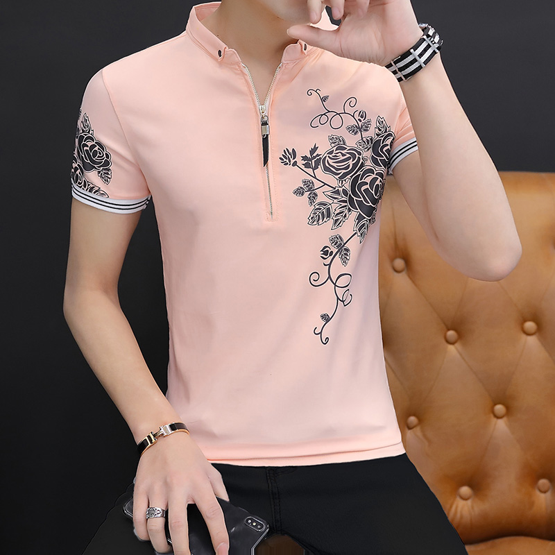 Fashionable Short Sleeve Stand - Urban Ethnic Fashion recension och pris