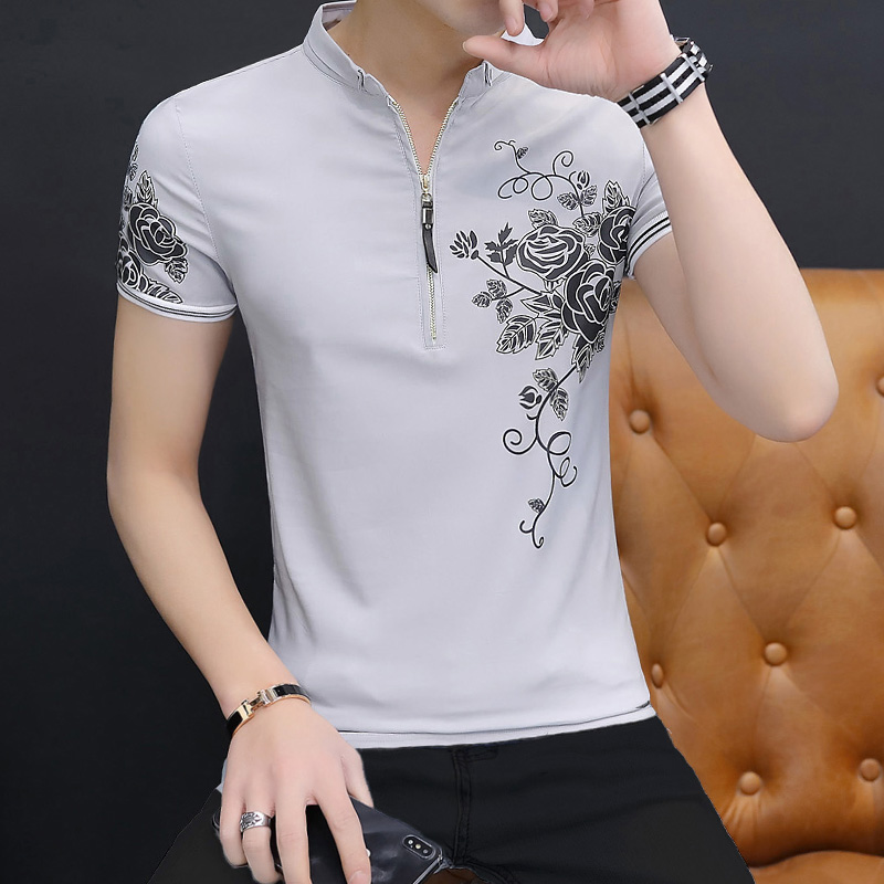 Fashionable Short Sleeve Stand - Urban Ethnic Fashion recension och pris