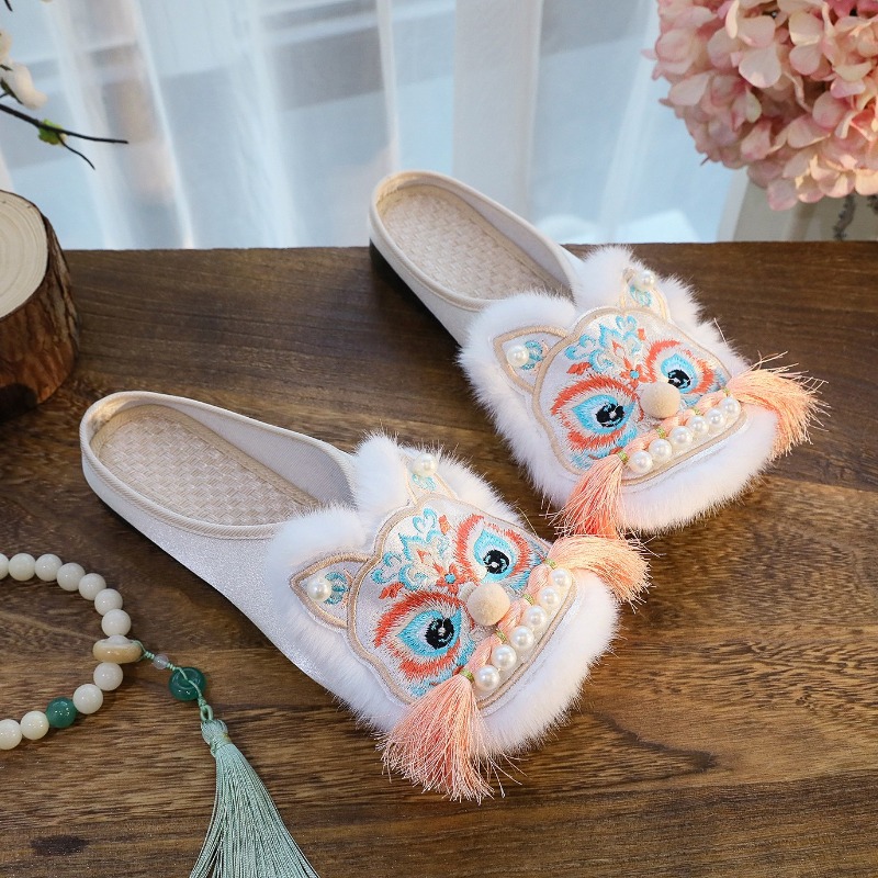 2026 New Trendy Ethnic Flat Re - Ethnic Fabric recension och pris