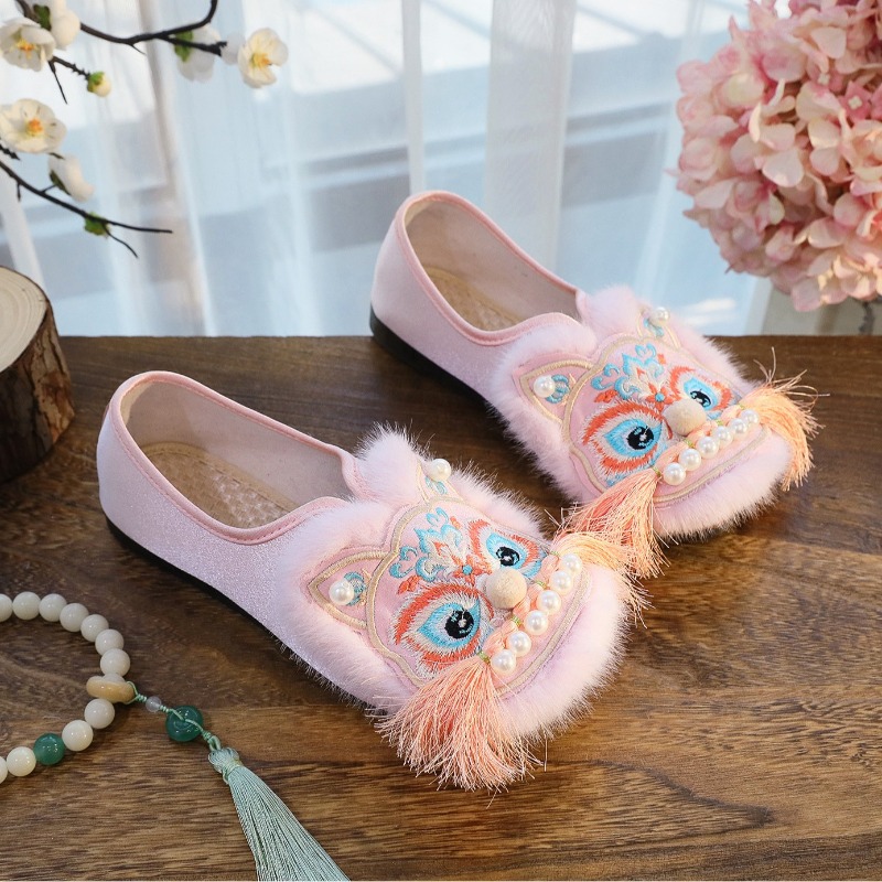2026 New Trendy Ethnic Flat Re - Ethnic Fabric recension och pris