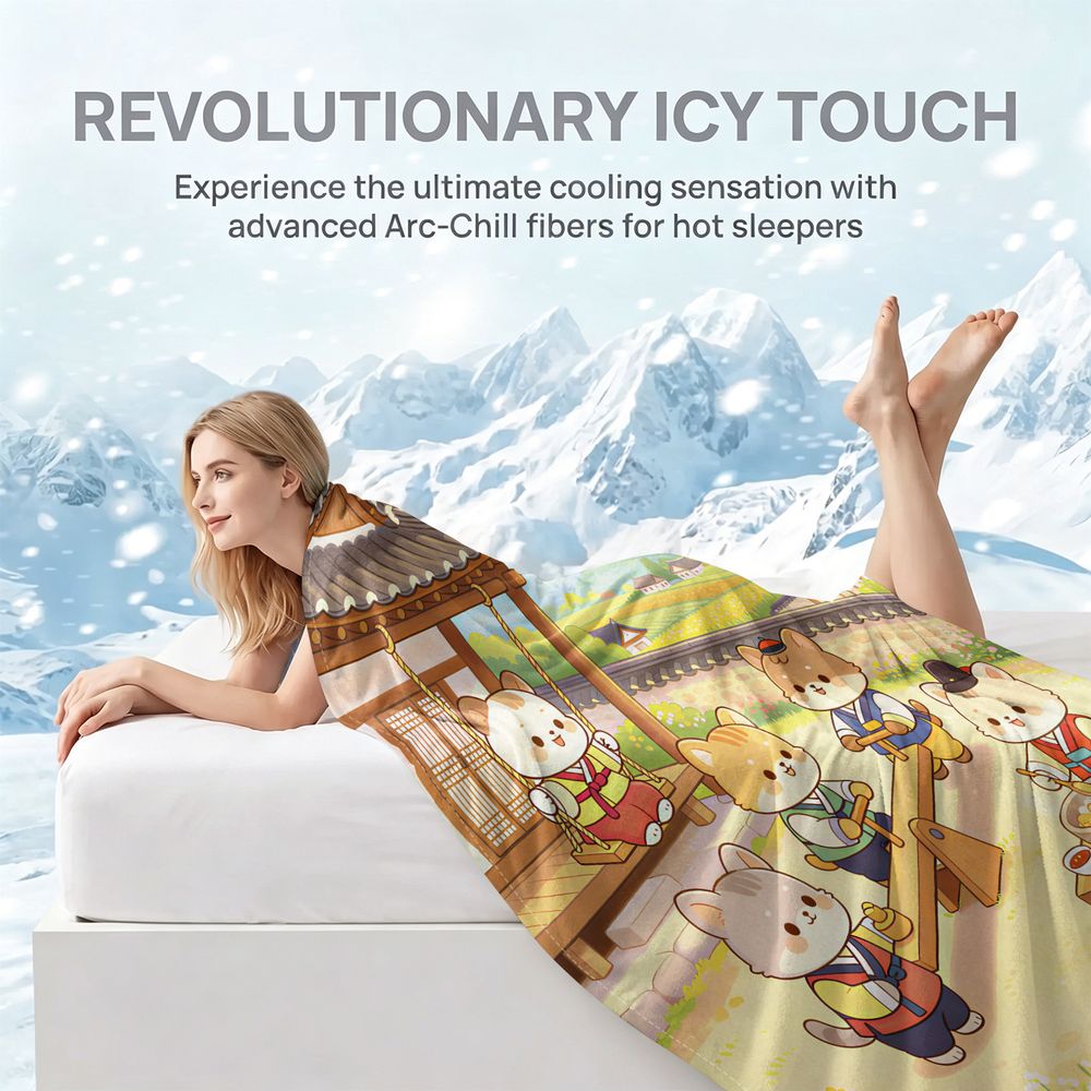 Cooling Blanket Hanbok Shiba D - Hanbok Modern Set recension och pris