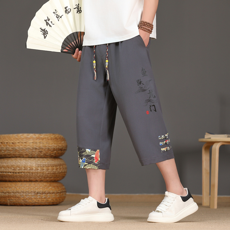Men's Summer Ice Silk Thin Cas - Urban Ethnic Fashion recension och pris