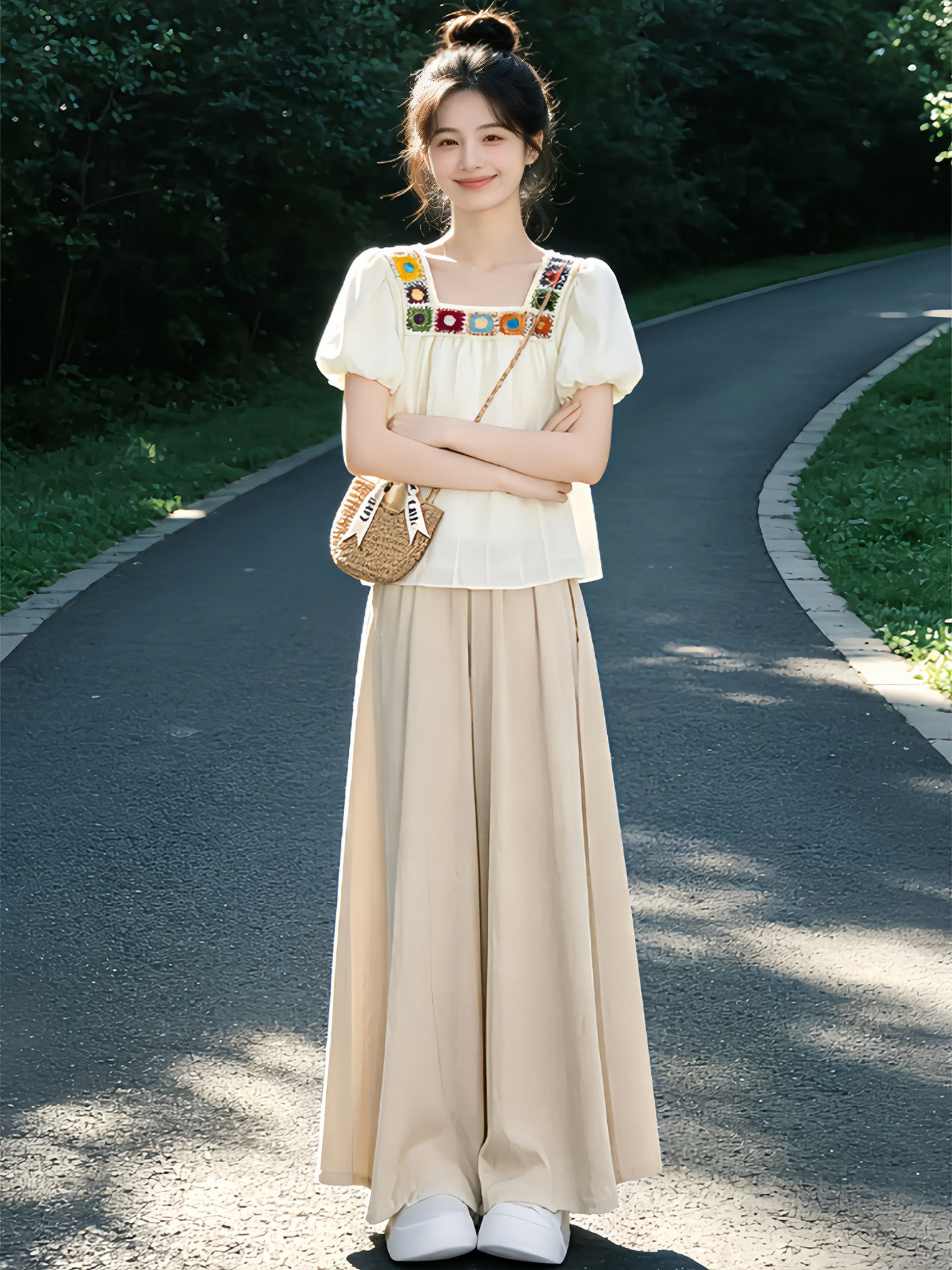 Elegant Artistic Women's Summe - Ethnic Fashion Trend recension och pris