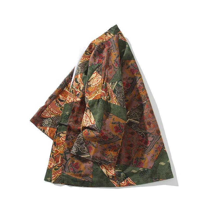 Ethnic Style Print Yukata Men  - Ethnic Fashion Style recension och pris